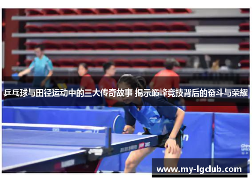 乒乓球与田径运动中的三大传奇故事 揭示巅峰竞技背后的奋斗与荣耀